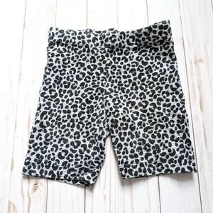 Old Navy Girls Leopard Print Stretch Shorts